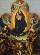 The Coronation of the Virgin Jan provoost